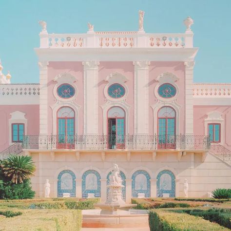 Pink | Accidentally Wes Anderson Accidentally Wes Anderson, Wes Anderson Aesthetic, Wes Anderson Style, The Stanley Hotel, Classic Facade, Boston Hotels, Pink Palace, Grand Budapest, Grand Budapest Hotel