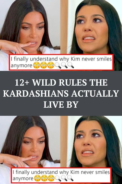 It's no secret that the Kardashian-Jenners are the most famous family in entertainment history. But just because the Kar-Jens are celebrity royalty doesn't mean they get to do whatever they want, whenever they want. Believe it or not, even Kim Kardashian has to live by certain rules. Kloe Kardashian 2024, Kim Kardashian Style Casual, Kim Kardashian Heels, Kim Before And After, Kardashian Aesthetic, Kim Kardashian Nails, Kardashian Style Outfits, Kourtney Kardashian 2018, Kardashians House