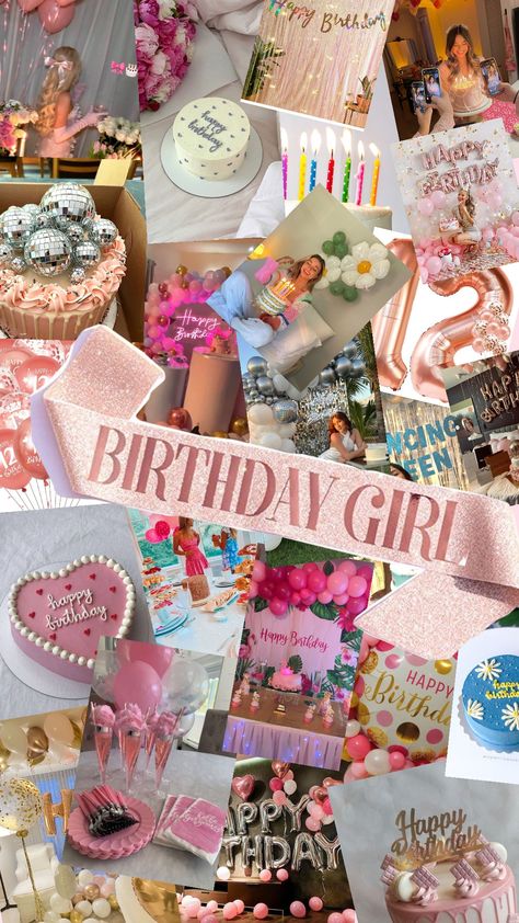 Cute Wallpapers Birthday, Aesthetic Birthday Wallpaper Iphone, Cute Birthday Wallpaper Aesthetic, Birthday Aesthetic Collage, It’s My Birthday Wallpaper, Aesthetic Birthday Wallpaper, Happy Birthday Wallpaper Aesthetic, It's My Birthday Aesthetic, My Birthday Wallpaper