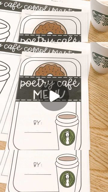 Mikelle Noreen on Instagram: "Poetry Cafe - Students learn and write a variety of different poem styles. #poetry #iteach345 #tpt" Poetry Cafe Room Transformation, Poetry Cafe Classroom, Poem Styles, Poetry Cafe, Poetry Night, 2nd Grade Books, Book Tasting, Instagram Poetry, Grade Book