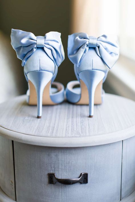 Light Blue Wedding Shoes, Cornflower Blue Wedding, Blue Heels Wedding, Powder Blue Wedding, Blue Bridal Shoes, Springtime Wedding, Blue Bride, Light Blue Wedding, Blue Wedding Shoes