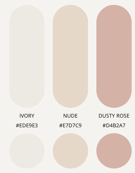 Nude Color Palette, Hex Color Palette, House Color Palettes, Stunning Hairstyles, Color Schemes Colour Palettes, Brand Color Palette, 背景 シンプル, Color Palette Design, Color Tones