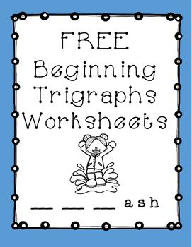 FREE Beginning Trigraphs Worksheets is a set of three worksheets that highlight 7 images with word endings. Student writes in the correct three letter combination to complete each word. Blend Activities, Beginner Reading, Word Endings, Abc Reading, Tutoring Ideas, Pumpkin Math, Letter Combination, Blends Activities, Letter Blends