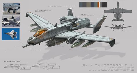 Brainstorm School demo Sifi A-10 #brainstormschool #a10warthog #a10 #a10thunderbolt #jet #demo #conceptart #jonnadon1 #jonathankuo Future Tank, Space Fighter, Space Ship Concept Art, Airplane Fighter, Starship Design, Sci Fi Ships, Air Fighter, Spaceship Concept, Airplane Design