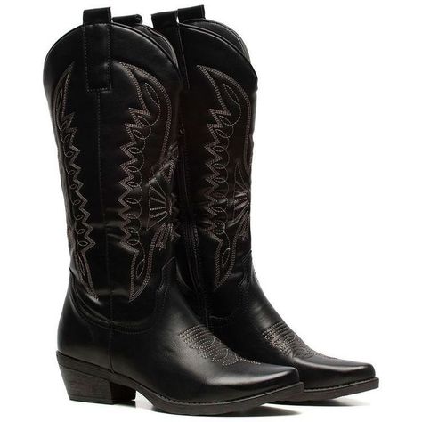 Black Boots Cowboy, Black Cowboy Outfit, Black Cowboy Boots Women, Black And White Cowboy Boots, Willa Grant, Cowboy Boots Png, Cowgirl Boots Black, High Cowboy Boots, Womens Cowboy Boots