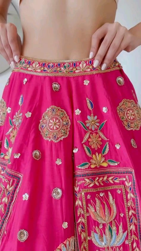 Rani Pink Lehenga, Lehengas For Wedding, Aisha Rao, Chaniya Choli Designs, Haldi Ceremony Outfit, Wedding Outfits For Women, Bridal Lehenga Designs, Latest Bridal Lehenga, Rani Pink