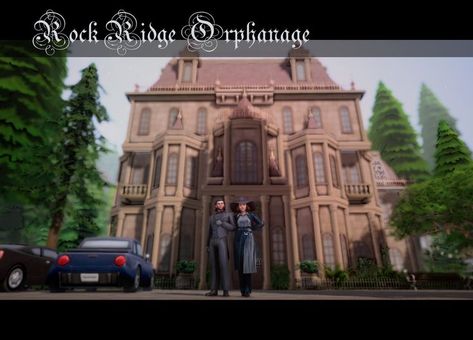 Vampire House, Sims 4 Decades Challenge, Edwardian House, Sims 4 Build, Sims 4 Houses, Sims 4 Cc Finds, Ts4 Cc, Sims House, Sims 4 Custom Content