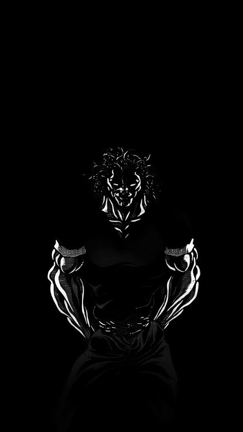 Yujiro Hanma Wallpaper, Baki Wallpaper, Yujiro Hanma, Wallpaper Iphone, Gym, Wallpapers, Iphone, Anime, Black