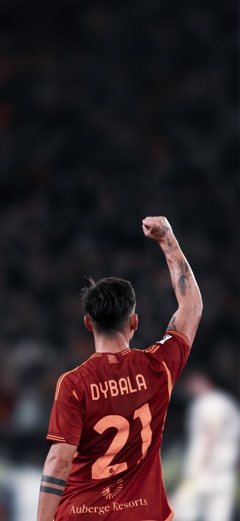 Dybala Roma Wallpaper, Dybala Wallpaper, Argentina Soccer, Lionel Messi Wallpapers, Messi Photos, Lil Black, Football Art, As Roma, Football Pictures