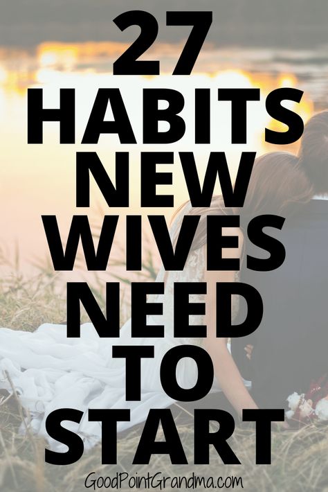 How To Be A Better Wife, Habit Building, Graduate College, Habits To Start, Christian Values, Perfect Wife, Relationship Therapy, Healthy Marriage, Wife Material