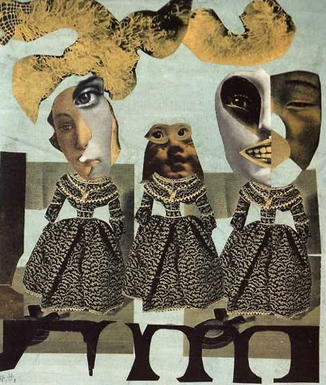 Hannah Hoch distorts images to reacreate a picture, in this piece there is… Hannah Hock, Hannah Hoch Collage, Hannah Hoch, Dada Artists, Dada Collage, Women Artist, Dada Art, Marcel Duchamp, Alfred Stieglitz