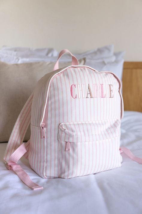 This Backpacks item by LeRoseGifts has 1818 favorites from Etsy shoppers. Ships from Australia. Listed on Jan 15, 2023 Overnight Backpack, Packing Hospital Bag, Personalized Backpack, Children Gifts, First Birthday Gifts, Pink And White Stripes, Hospital Bag, Play Activities, Pastel Yellow