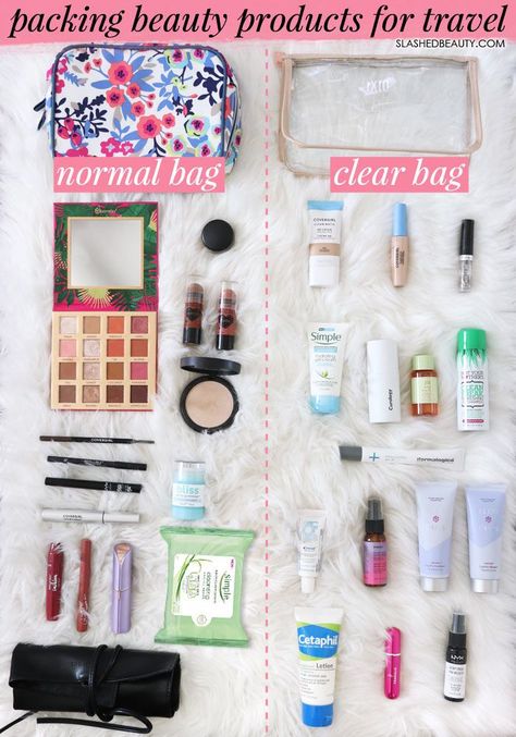 Carry On Toiletries, Beauty Hacks That Actually Work, Carry On Packing, Best Travel Accessories, Beauty Tips For Face, Going On A Trip, Travel Toiletries, Packing Tips For Travel, Travel Beauty