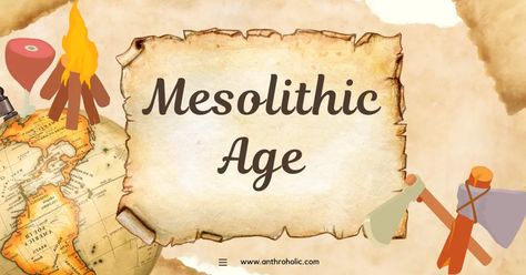 The Mesolithic Age, also known as the Middle Stone Age, is a significant period in human history. It is marked by considerable shifts in human lifestyle, particularly from a nomadic, hunter-gatherer existence to the beginning of settled life. Mesolithic Age, Stone Age Cave Paintings, Holiday Homework, Hunter Gatherer, Cave Paintings, Human History, Stone Age, Anthropology, Study Motivation