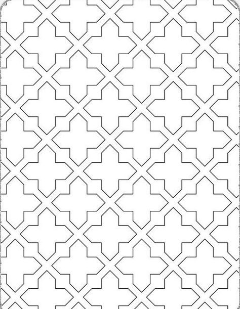 Simple Islamic Patterns, Islamic Motifs Pattern, Islamic Patterns Vector, Islamic Geometric Pattern Design, Islamic Patterns Geometric, Arabic Pattern Design, Islamic Design Pattern, Free Hand Designs, Islamic Motifs