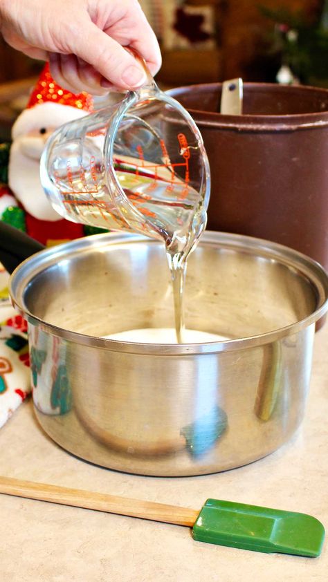 We have made this Best Cinnamon Candy Recipe for years and it is a family favorite. This classic DIY cinnamon candy is perfect for Christmas gifts or holiday parties! #CinnamonCandy #ChristmasRecipe #CandyRecipe #WelcometoNanas Cinnamon Candy Recipe, Diy Cinnamon, Cinnamon Candy, Candy Recipe, Cinnamon Oil, Candy Thermometer, Red Food Coloring, Candy Recipes, Corn Syrup