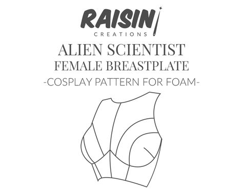 Alien Scientist, Armor Pattern, Cosplay Armor, Raisin, Textiles, United States, Ships, Pattern