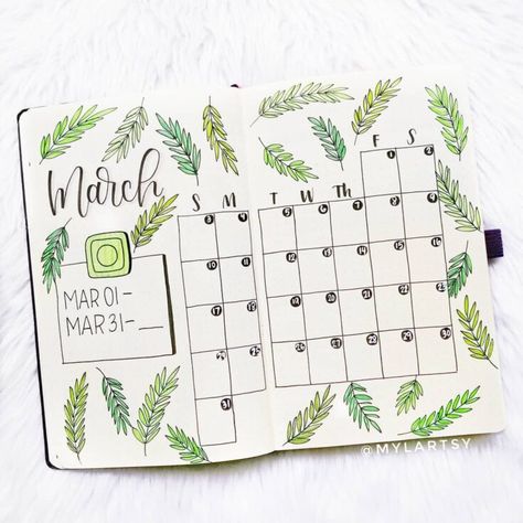 March Bullet Journal Ideas, Bullet Journal Yearly Spread, Bullet Journal Yearly, Budget Journal, March Bullet Journal, Journal Tracker, Bullet Journal Month, March Themes, Uv Tattoo