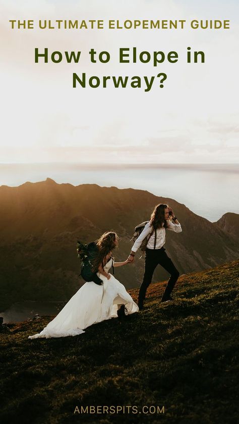 how to elope in norway ultimate elopement guide Elope In Norway, Eloping In Europe, Lofoten Wedding, Norway Elopement, Fjords In Norway, Europe Elopement, Norway Wedding, Elopement Guide, Elopement Tips