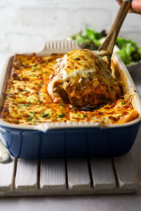 Delicious Lamb Lasagna Ground Lamb Lasagna, Elk Lasagna Recipe, Bison Lasagna Recipe, Ground Lamb Recipes Easy, Lamb Lasagna Recipe, Ground Lamb Recipes For Dinner, Lamb Lasagna, Lamb Mince Recipes, Courtney Williams