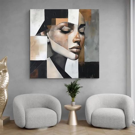 Acrylic Art Projects, Elegant Wall Art, Abstract Art Inspiration, Landscape Art Painting, Tableau Art, Abstract Portrait, Cute Art Styles, Cat Painting, Art Moderne