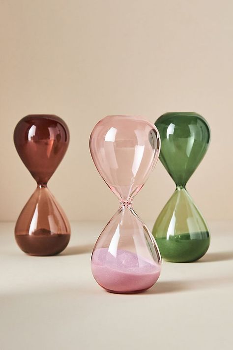 Hourglass Sand Timer Coloured Sand, The Gift Of Time, Hourglass Sand Timer, Hourglass Timer, Lake Keowee, Sand Timer, Hourglasses, Sand Timers, Colored Sand