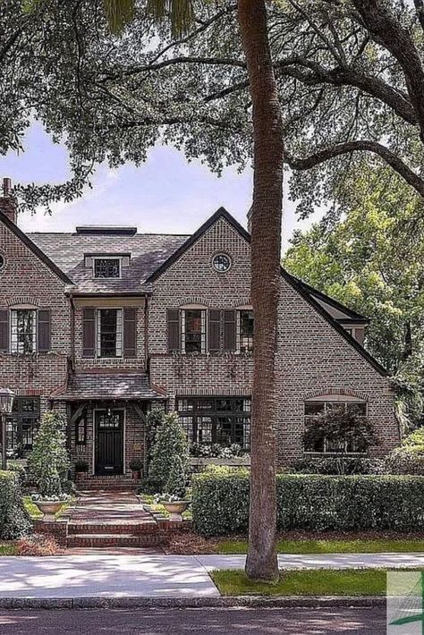 1922 Tudor Revival For Sale In Savannah Georgia Savannah Georgia Homes, Tudor Revival, Tudor Style Homes, Georgia Homes, Old Houses For Sale, Tudor Style, Saltwater Pool, Savannah Georgia, Waterfront Homes