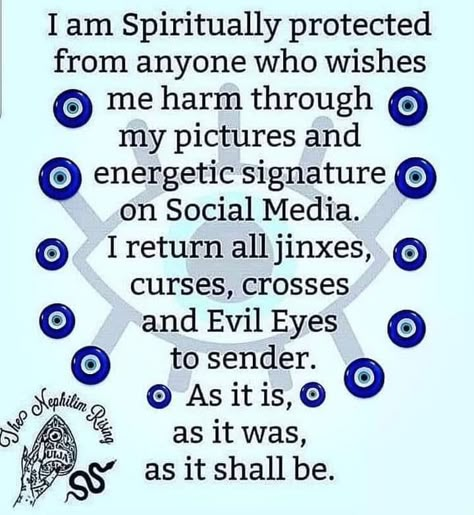 Evil Eye Quotes, Spiritual Psychology, Magic Spell Book, Life Mantras, Prayer For Protection, Spiritual Prayers, Wiccan Spell Book, Energy Healing Spirituality, New Beginning Quotes