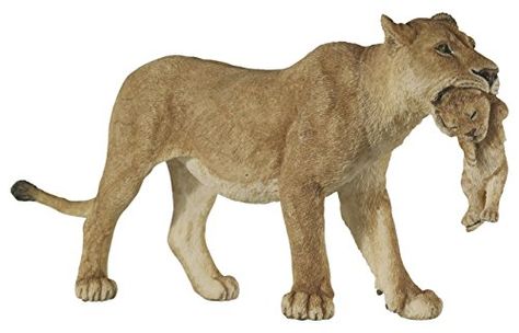 Papo 50043 "Lioness with Cub" Figure Papo https://www.amazon.co.uk/dp/B000GKXVSM/ref=cm_sw_r_pi_dp_U_x_r1EEAbY1KBZXV Schleich Animals, Animal Figurine Toys, Wild Animal Toys, Jungle Thema, Sumatran Tiger, Mandrill, Lion Cub, Whitetail Deer, Hyena