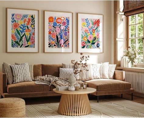 Amazon.com: Flower Market Wall Art Set of 3 Floral Wall Decor Henri Matisse Canvas Wall Art Prints Aesthetic Modern Pictures Colorful Floral Artwork Matisse Style Flower Poster for Room 16x24 Inch Unframed: Posters & Prints Art Prints Aesthetic, Poster For Room, Art 2024, Flower Poster, Modern Pictures, Matisse Art, Wall Art Set Of 3, Floral Wall Decor, Collage Wall