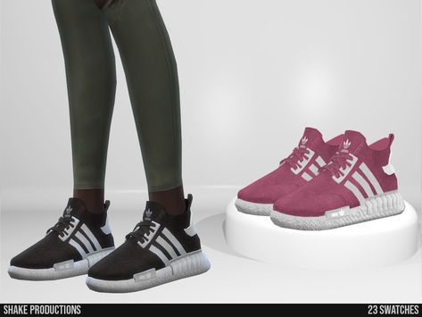 The Sims Resource - 916 - Sneakers (Female) The Sims 4 Skin, Cc Shoes, Sims 4 Cc Shoes, Basket Sport, Sims 4 Cc Folder, Sims 4 Teen, Adidas Sneakers Women, Sims 4 Toddler, Sims 4 Downloads