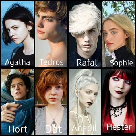 The Good And Evil School, School For Good And Evil Makeup, The School For Good And Evil Characters, School For Good And Evil Characters, Agatha From School For Good And Evil, School Of Evil And Good, School For The Good And Evil, Agatha And Sophie Fanart, School Of Good And Evil Agatha