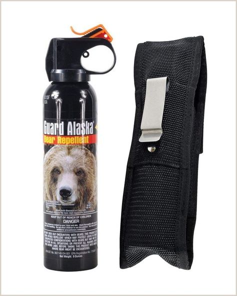 Guard Alaska's Bear spray ultra hot pepper spray has proven so effective repelling bears, it is the only one registered with the EPA as a repellent for ALL SPECIES of bear! This bear spray is absolutely the most effective and powerful bear Guard defense spray available today. Guard Alaska Bear Spray is environmentally safe! Does not contain flammable or ozone depleting substances. This bear spray formula is scientifically proven superior, and endorsed by the Alaska Science & Technology Foun... Bear Spray Holster, Adventure Room, Bear Species, Keep Yourself Safe, Scared Of The Dark, Bear Attack, Bear Spray, Hiking Essentials, Bear Face