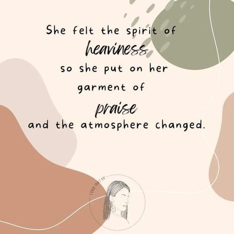 Garment Of Praise, Brave Women, Put On, Brave, Jesus