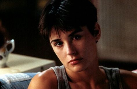 The 100 Best Hairstyles of All Time (a.k.a. the Hair Hall of Fame) | Glamour Demi Moore Short Hair, Retro Bangs, Sparkly Hair Accessories, Ghost Movies, Oh My Goddess, Mode Hippie, Demi Moore, Grace Kelly, Best Hairstyles