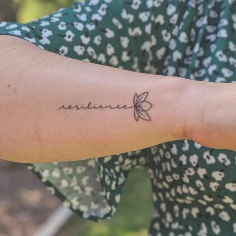 Resilience Tattoo, Believe Tattoos, Krishna Tattoo, Meaningful Wrist Tattoos, Strength Tattoo, Tattoo For Son, Incredible Tattoos, Wrist Tattoos For Women, Symbol Tattoos