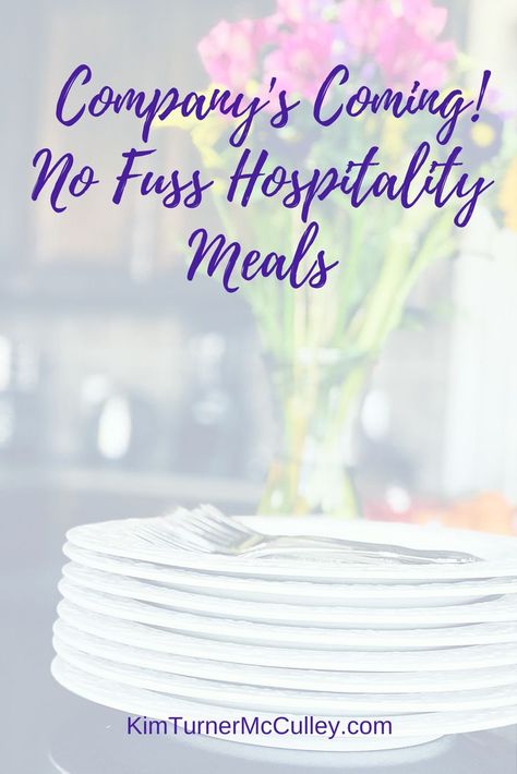 Company's coming! 10 Simple, No Fuss Hospitality Meals. Tips for easy dinner ideas for guests, including quick budget meals. Entertaining made easy! Guests For Dinner Meals, Best Hosting Meals, Easy Dinner Guest Recipes, House Guest Meal Ideas, Meals For Guests Easy, Meals For Overnight Guests, Easy Meals For Hosting, Simple Dinner For Guests, Easy Dinner Ideas For Guests