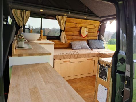 The van has been converted to the highest specification and quality with a cosy wood interior. On board there is 12v switch panel for … Read more Rai -- VW T6 SWB Cosy camper - very low mileage T5 Conversion Interior, T4 Camper Conversion, Vw Transporter Interior Ideas, T6 Camper Interior Ideas, Vw Transporter Swb Conversion, Vw T6 Conversion, Vw Campervan Interior T6 Camper, Swb Camper Conversion, Vw Transporter Camper Interior