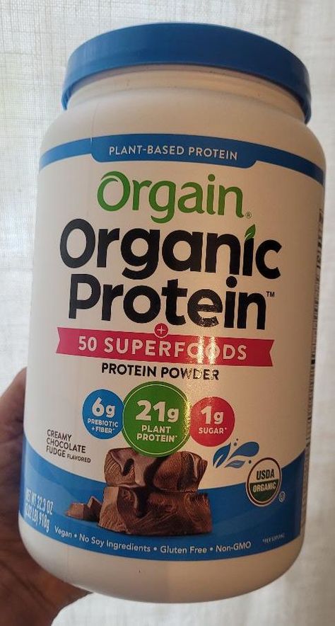 A delicious organic protein powder that is great for meal replacement, smoothie boosters, muscle recovery, and pre and/or post workouts. Click the link! #Amazon Affiliate Superfoods Powder, Creamy Chocolate Fudge, Smoothie Boosters, Organic Protein Powder, Fudge Flavors, Organic Protein, Creamy Chocolate, Plant Protein, Vegan Protein