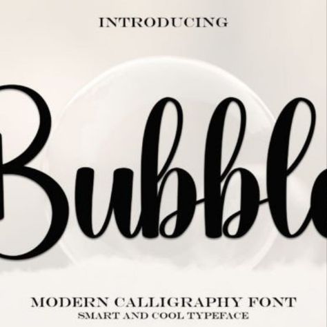 Bubble is a sweet and cursive handwritten font. This gentle font will look gorgeous on a variety of design ideas. It will add a joyful and romantic touch to each of your projects!

#Handwritten_Font #Display_Font #Script_Font #Caligraphy_Font Bubble Font Cricut, Bubbly Typography, Bubbly Cursive Font, Bubbly Font, Bubbly Retro Font, Caligraphy Font, Bubble Font, Creative Bubble, Modern Calligraphy Fonts