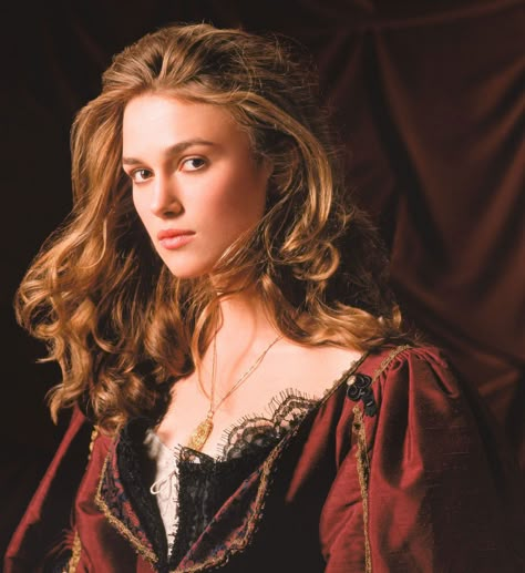 Keira Knightley Elizabeth Swan Hair, Keira Knightley Pirates, Elisabeth Swan, Elizabeth Swan, Kiera Knightly, Pirates Of Caribbean, Elizabeth Queen, Elizabeth Swann, Claude Van Damme