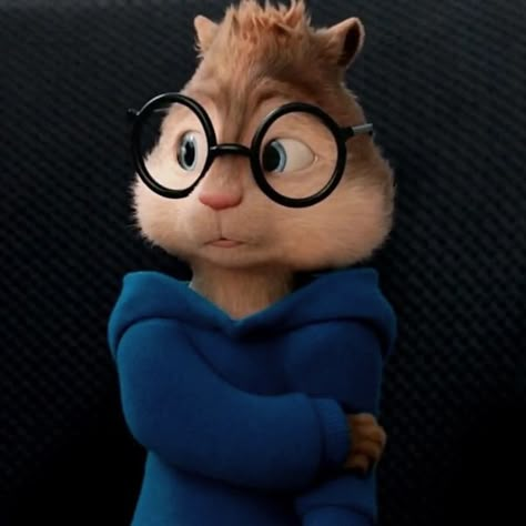 Simon Pfp Chipmunk, Simon From Alvin And The Chipmunks, Simon The Chipmunk, Alvin And The Chipmunks Pfp, Simon Alvin And The Chipmunks, Alvin And Chipmunks Movie, Crush Cake, Chipmunks Movie, Fictional Character Crush