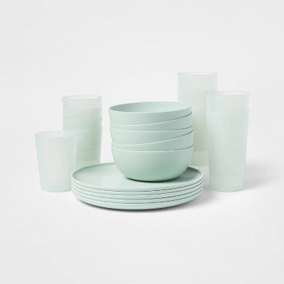 Cheap Plates Sets, Target Plastic Dishes, Plastic Dishes Sets, Plastic Dinner Set, Hawaiian House, Plastic Dishes, Bowls Dinner, Plastic Dinnerware Sets, Future Aesthetic