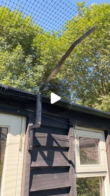 ProtectaPet | 😻 A simple way to install ProtectaPet Cat Fence Barriers onto a shed with an overhang, using a Shed Off Setter ✨ #cats #catfencing | Instagram Diy Cat Fence, Cat Fence, Diy Cat, Simple Way, Fur Babies, Fence, Shed, Instagram