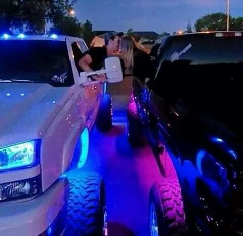 Relationship goals! Jacked Up Chevy, Country Couple Pictures, Jacked Up Truck, Country Relationship Goals, Country Relationships, Cute Country Couples, Custom Lifted Trucks, Country Couples, Lifted Chevy Trucks