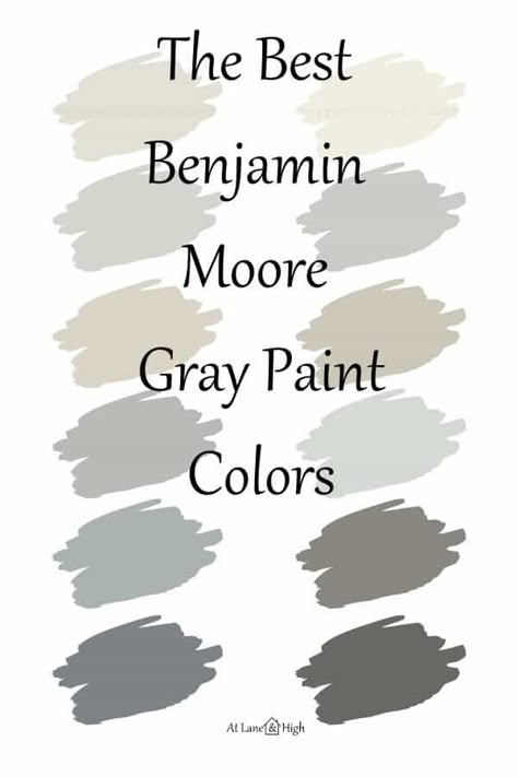 Gray has taken the top spot when it comes to paint colors. Today we will review the best Benjamin Moore gray paint colors to see which one is right for your home. Amsterdam Paint Color, Best Benjamin Moore Gray, Benjamin Moore Gray Paint Colors, Top Grey Paint Colors, Bedroom Paint Colors Benjamin Moore, Benjamin Moore Paint Colors Gray, Grey Interior Paint, Benjamin Moore Bedroom, Colours That Go With Grey