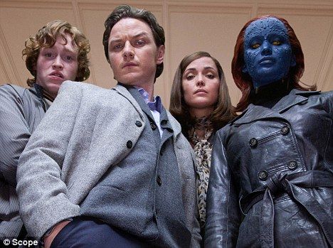 First Class outing: James McAvoy as Xavier with the X-Men cast in their latest adventure X Men Xavier, X-men Cast, X Men Cast, X Men Aesthetic, X Man Cast, X Men Movie, Xmen Apocalypse, X Men Funny, X-men Apocalypse