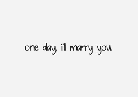 One Day I'll Marry You Pictures, Photos, and Images for Facebook, Tumblr, Pinterest, and Twitter Bohol, Marry You, Crush Quotes, Love Images, About Love, Quotes For Him, Love Quotes For Him, Pretty Words, Cute Quotes