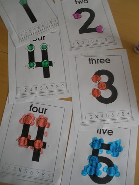 Printable+TouchMath+Number+Cards Touch Math Printables, Numbers Free Printable, Touch Point Math, Number Cards Printable, 2024 Classroom, Hidden Letters, Math Flash Cards, Touch Math, Sensory Ideas