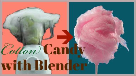 Cotton candy is a spun sugar confection that resembles cotton. It usually contains small amounts of flavoring or food coloring. The candy is made by heating and liquefying sugar, spinning it centrifugally through minute holes—by which the sugar rapidly cools and re-solidifies into fine strands. Cotton Candy Recipe, Maple Syrup Candy, Homemade Cotton Candy, Candy Experiments, Floss Sugar, Candy Cotton, Candy Videos, Babysitting Fun, Easy Sweets